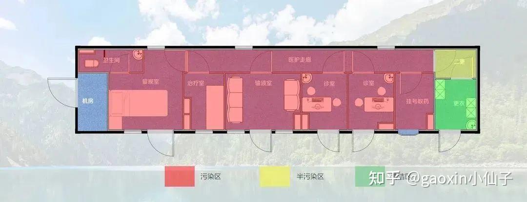 方舱医院布局图图片