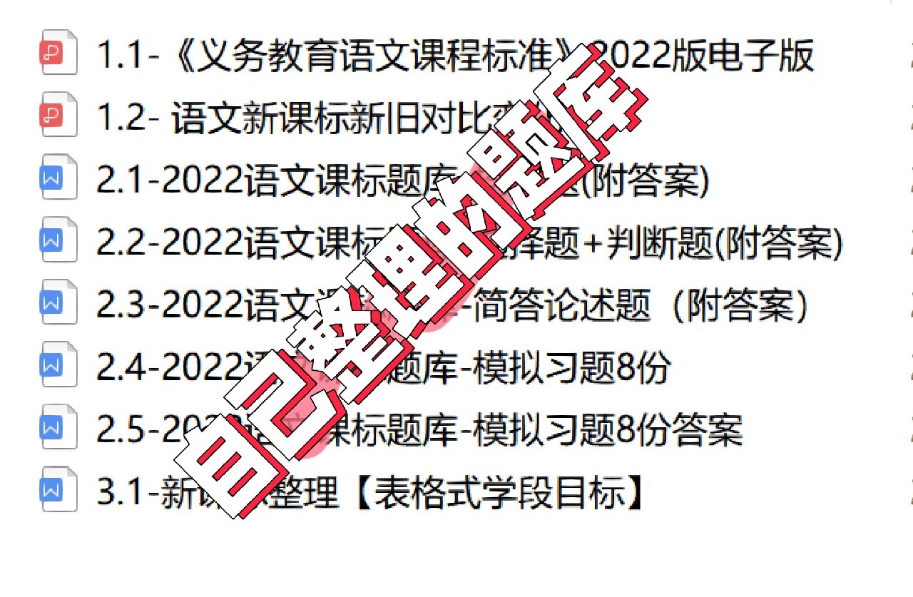 7515干货992022语文新课标题库及答案99