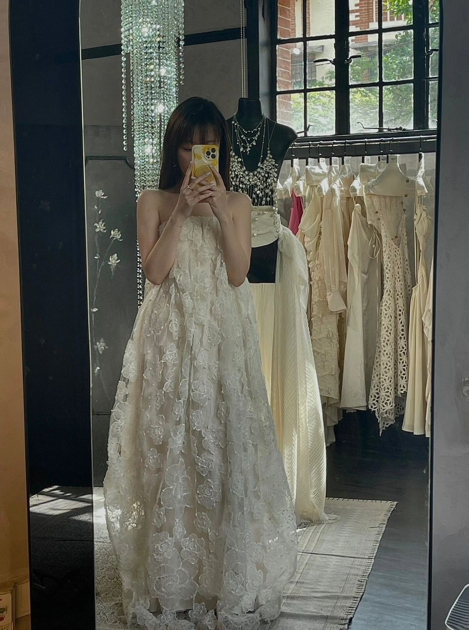 上海·freja |试了一件绝美的裙子 店铺藏在一栋老洋房里 当天把所有