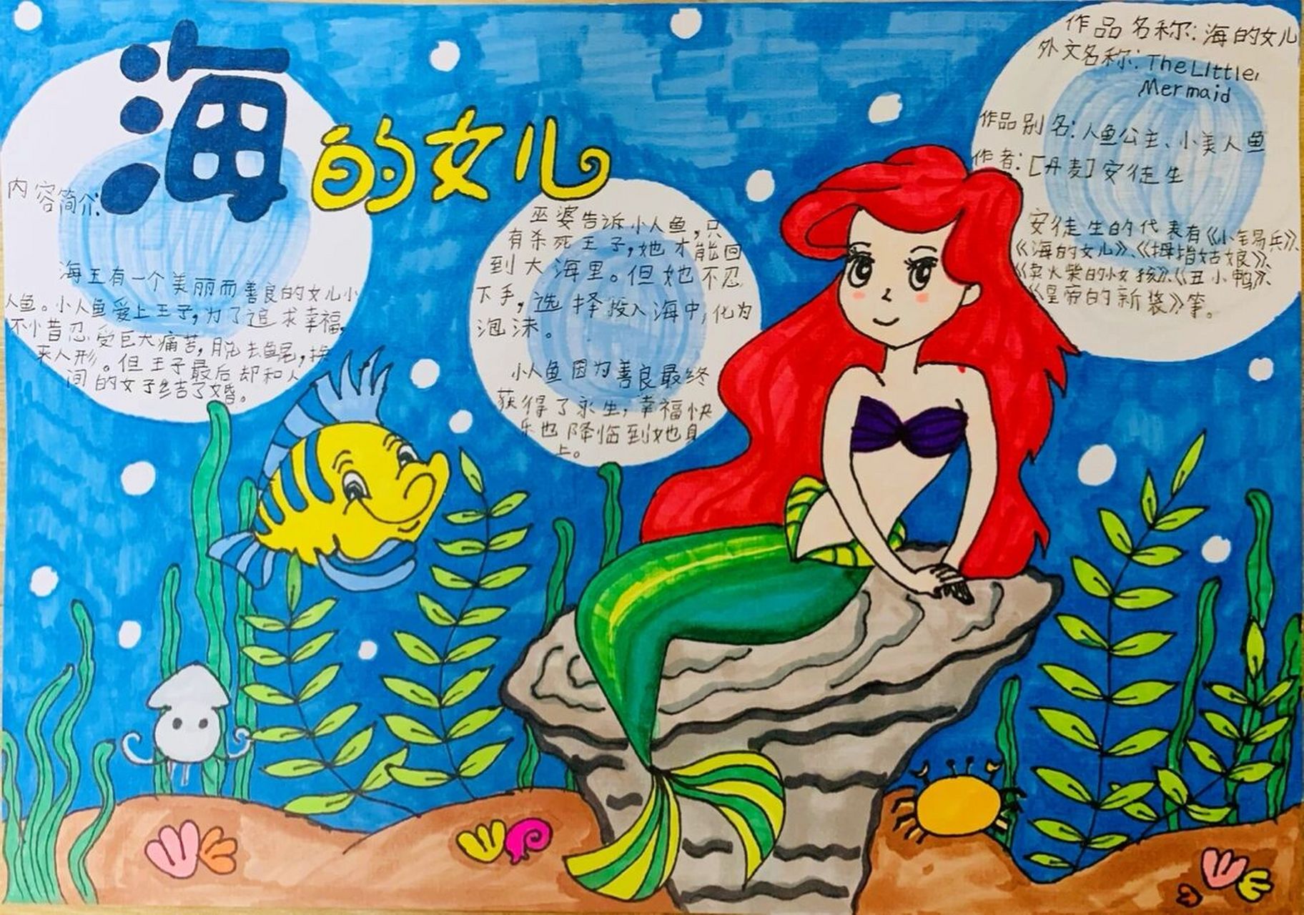 我最爱的童话故事推荐: 安徒生童话故事—海的女儿