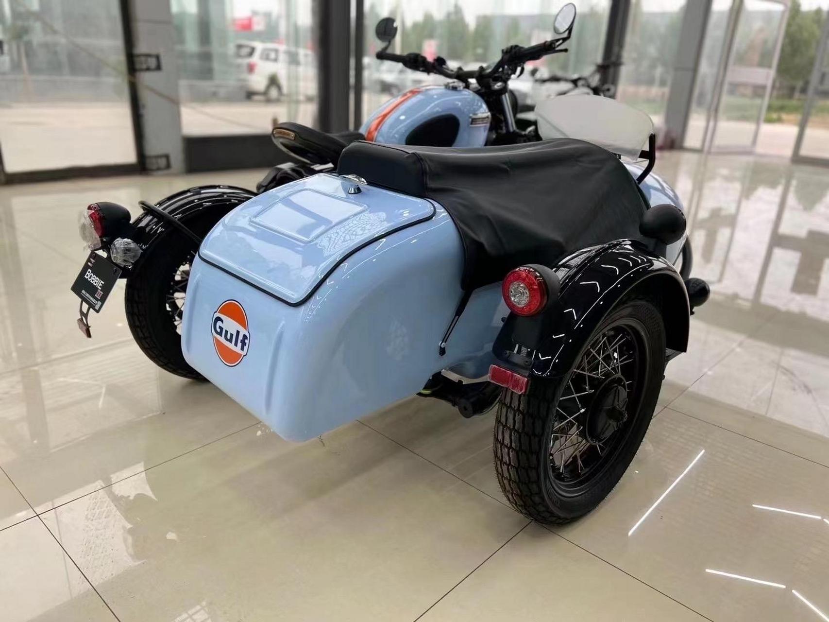 挎子,偏三轮,侧三轮,挎斗摩托车,啵啵400侉子,bobber400跨子,边三轮