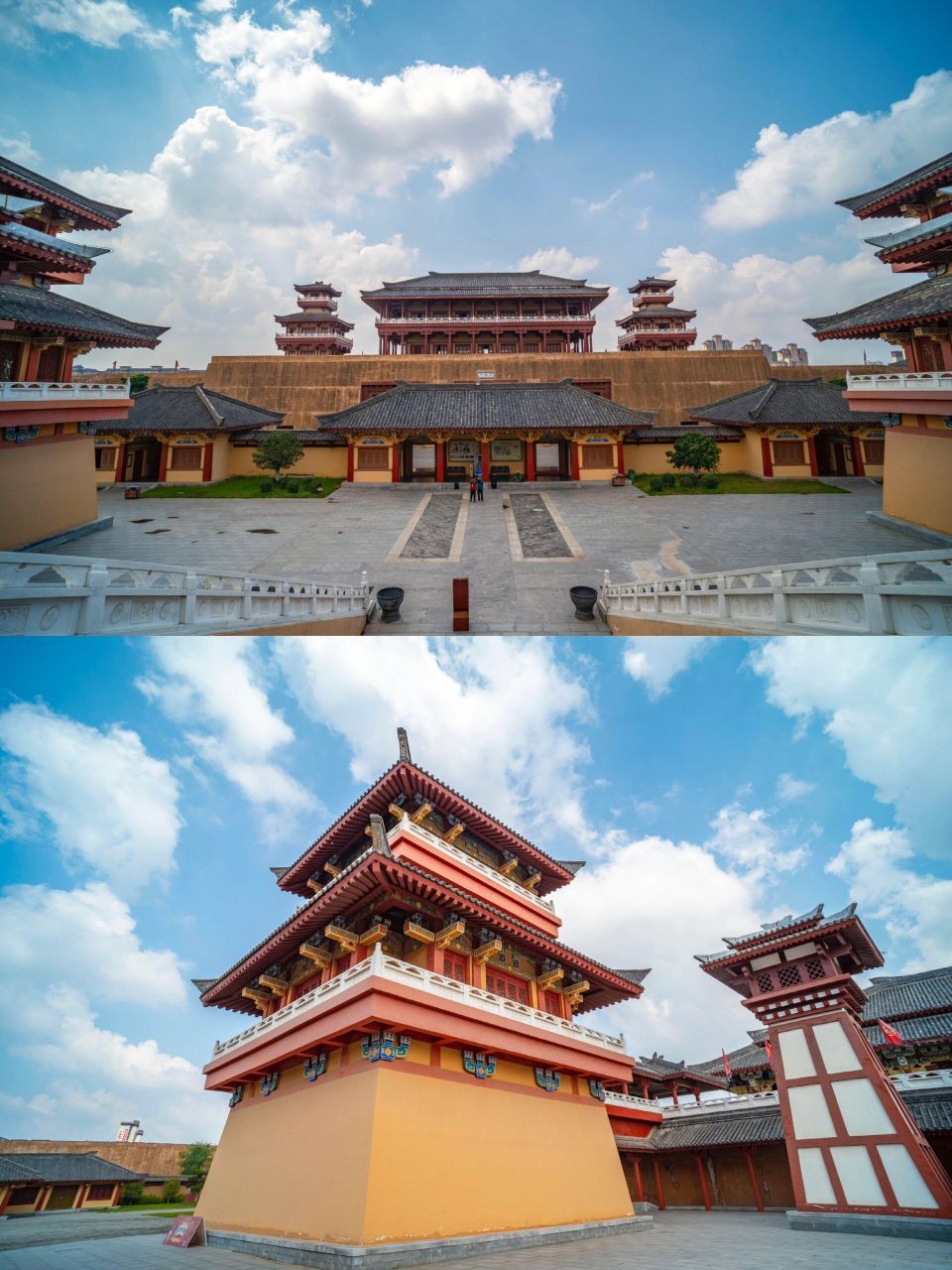 从襄阳市区出发一小时就来到了枣阳市中国汉城景区,这里是汉光武帝