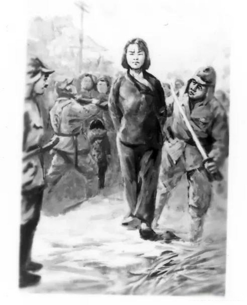 孙晓梅,一个名字,一个女烈士,一个英雄.