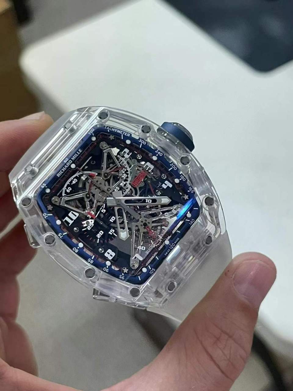 独家寄售|理查德米勒rm056水晶陀飞轮腕表 richard mille |里查德米尔