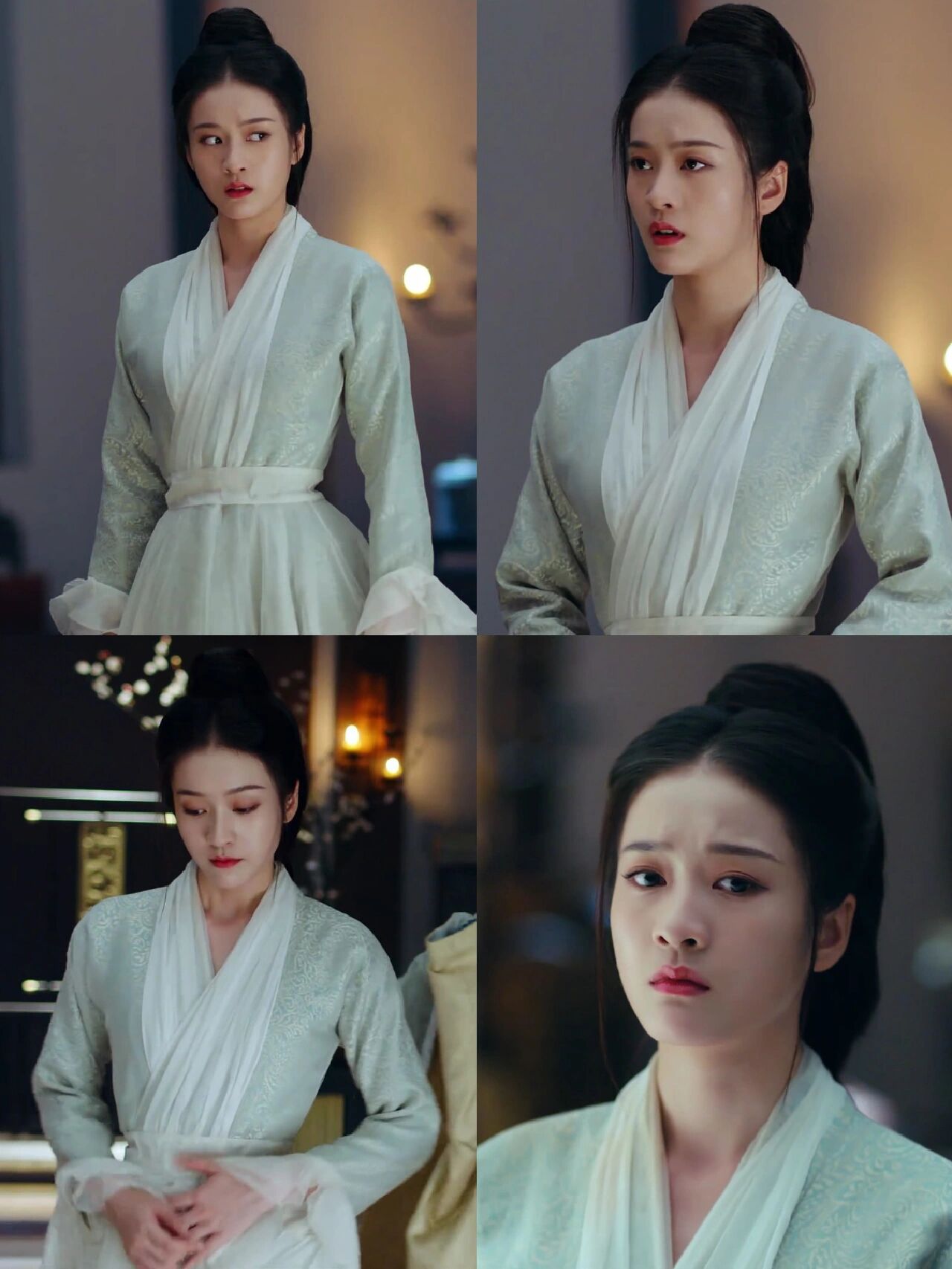 白色系 白发 容乐 张雪迎