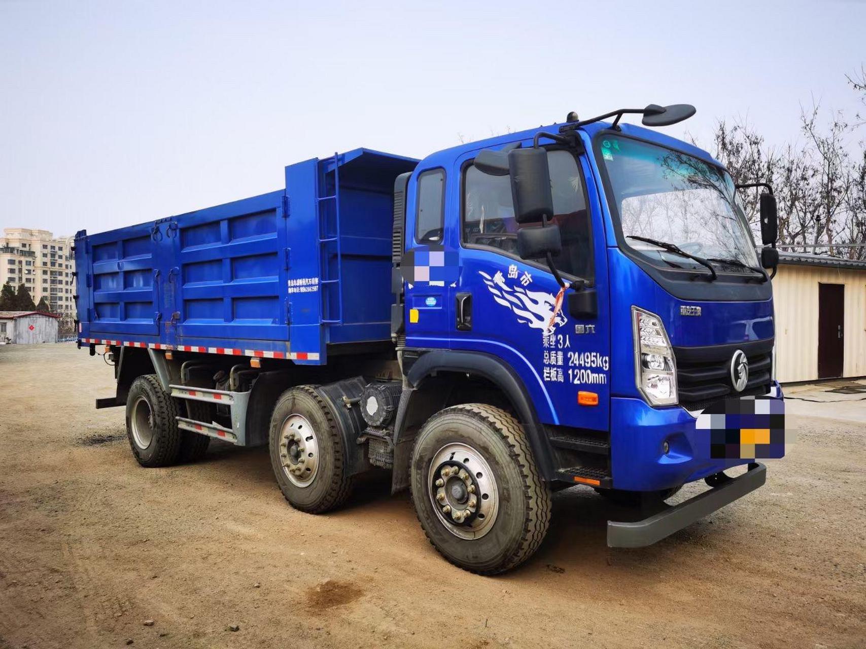 22年 重汽王牌,国六自卸车,潍柴4缸220马力,跑了7千公里,准新车,箱内