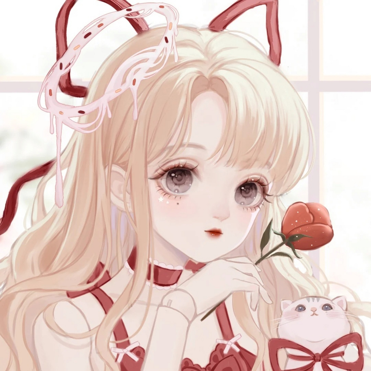 可爱头像 软妹软萌头像 绝美头像 女生头像 新来der,不懂事的话请谅解