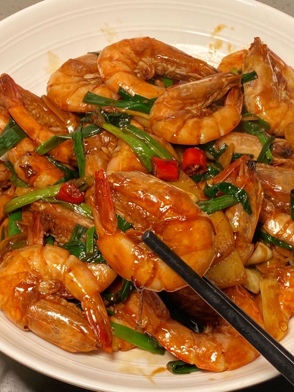 大人小孩都爱吃的红烧虾～也太好吃了吧97 1.