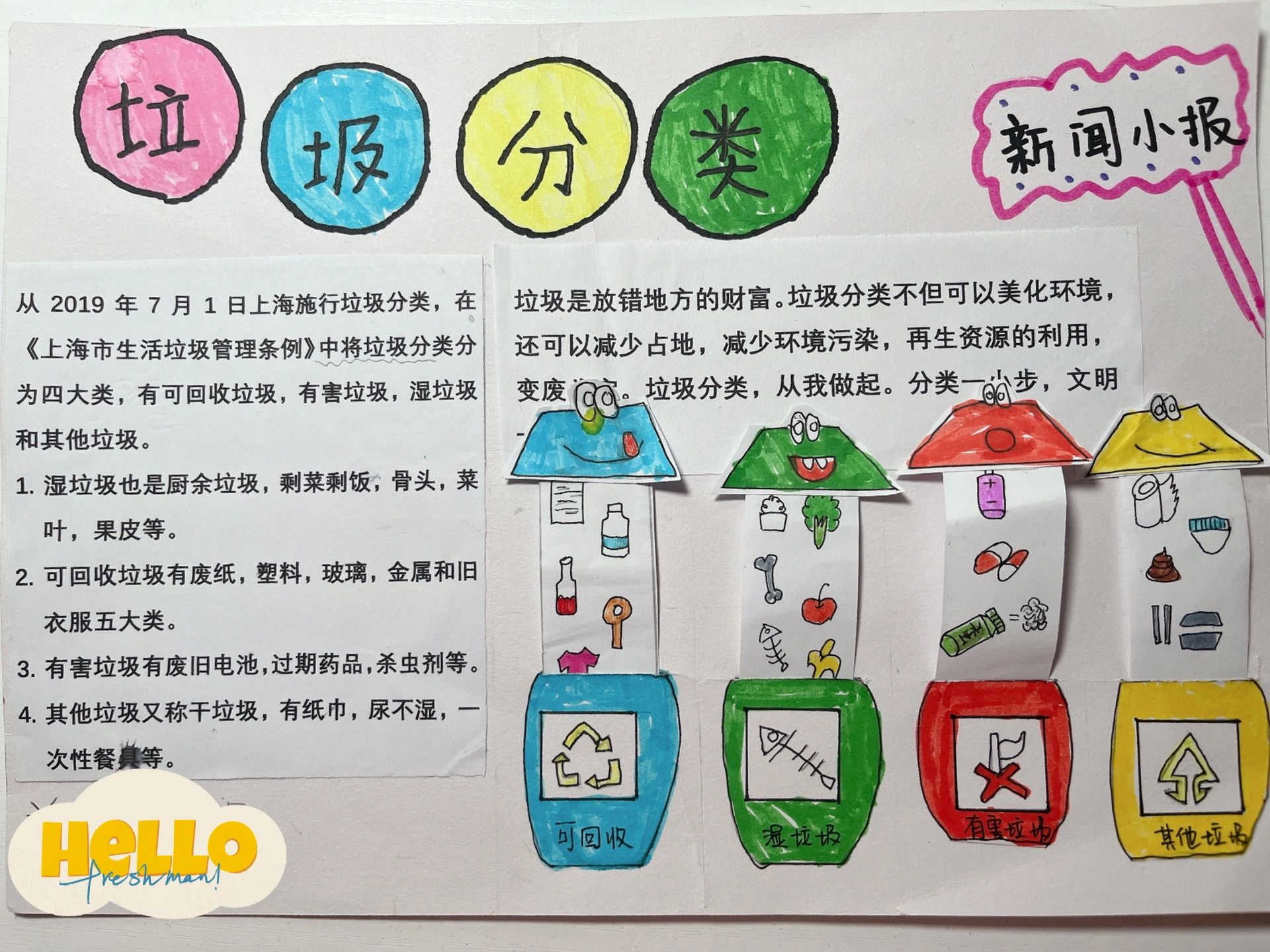 幼儿园新闻简笔画图片