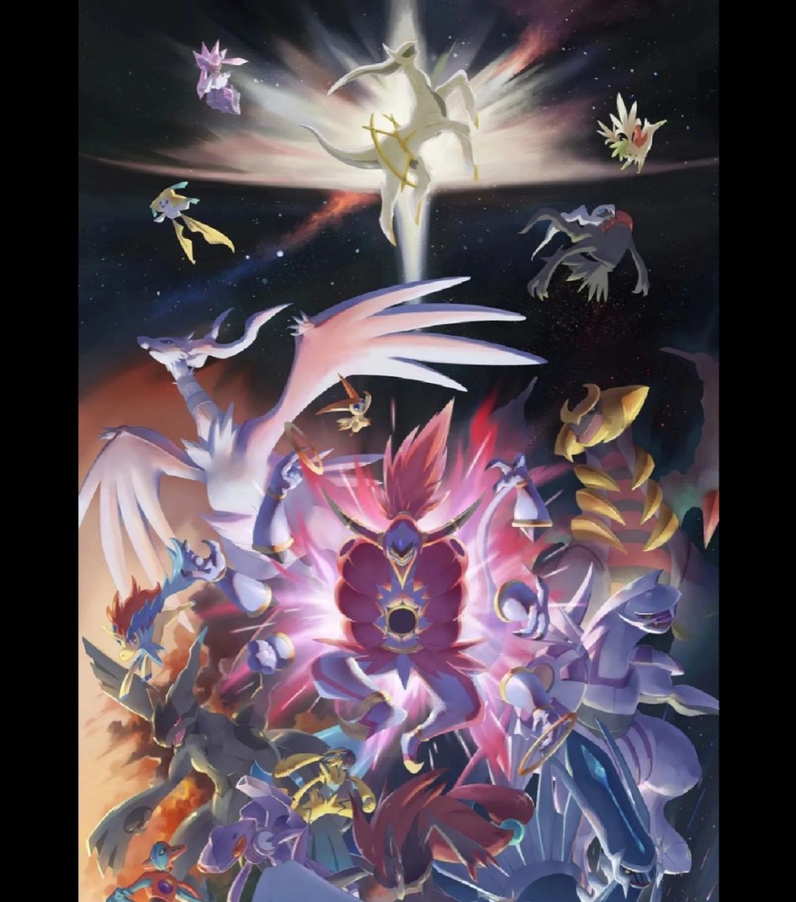 宝可梦高清壁纸(全神兽,幻兽合集) 你觉得哪只神兽最帅呢?