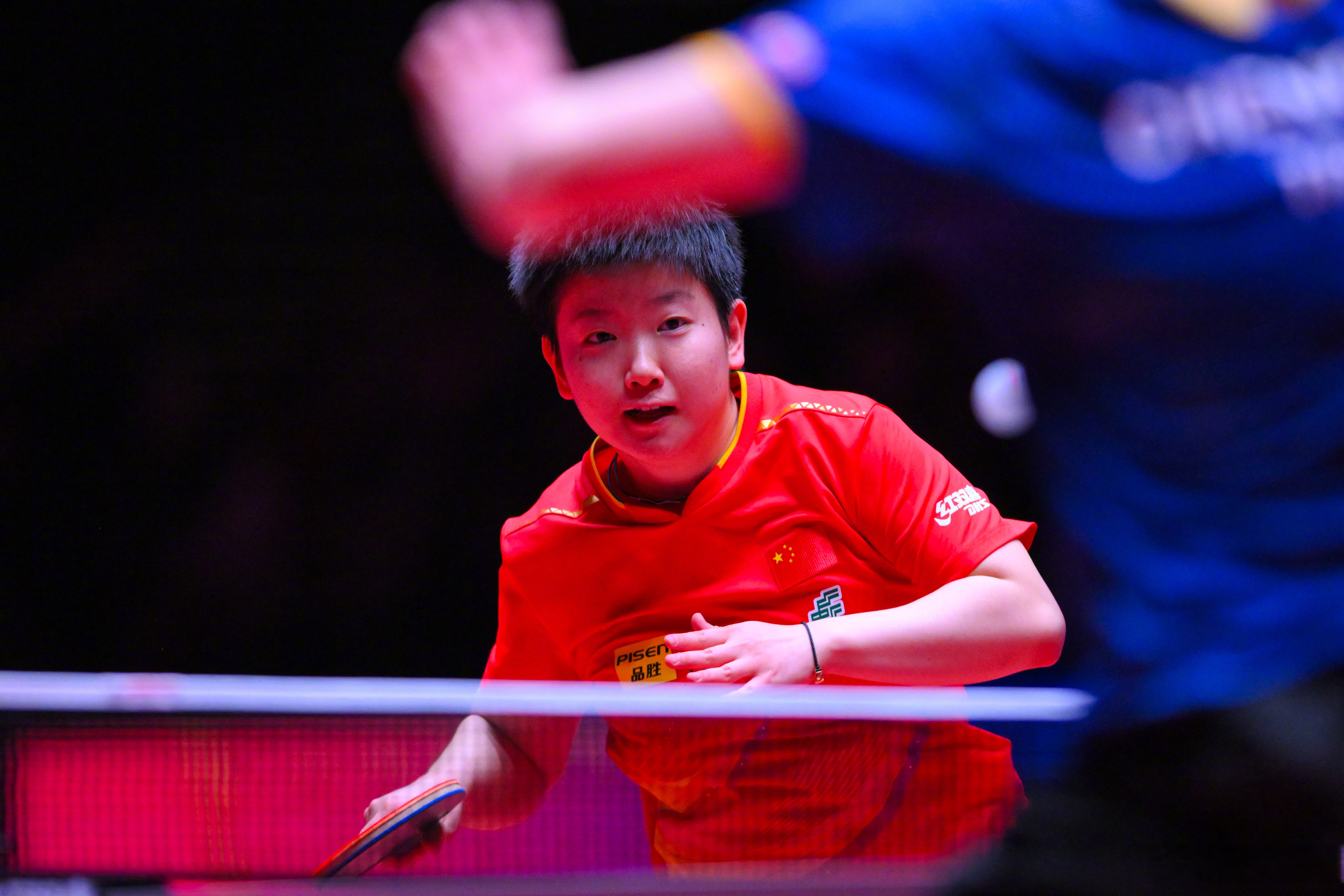 乒乓球女 子世界杯 四强比赛相关图片5