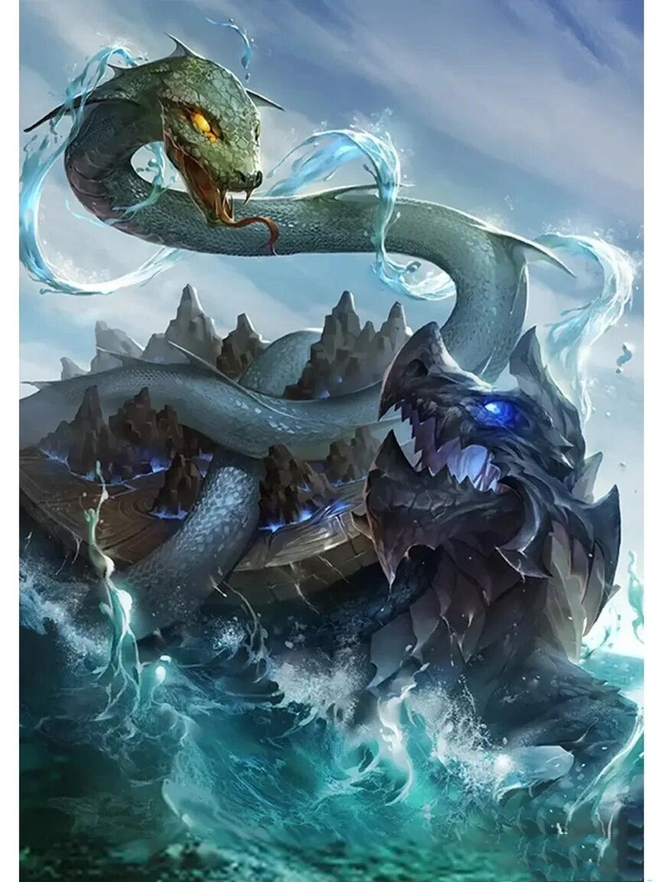 四大神兽壁纸!求点赞!