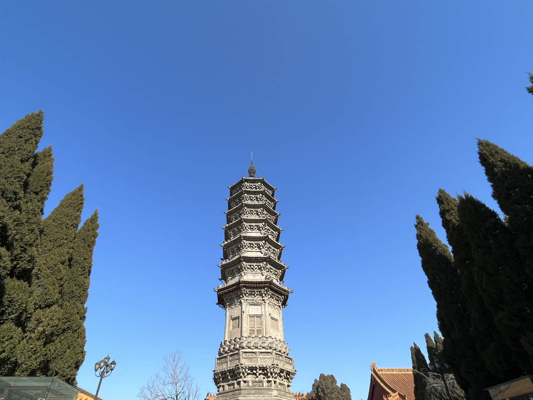 赵县柏林禅寺/赵州桥一日游 早上9点从晋州出发,开车一个半小时不到