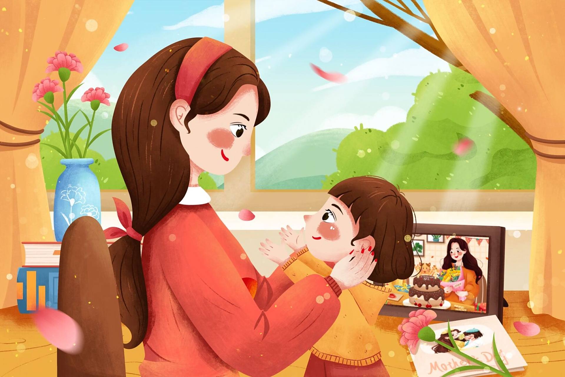 插画|幸福的小日子就是这样的 幸福的小日子就是生活里每一个幸福瞬间