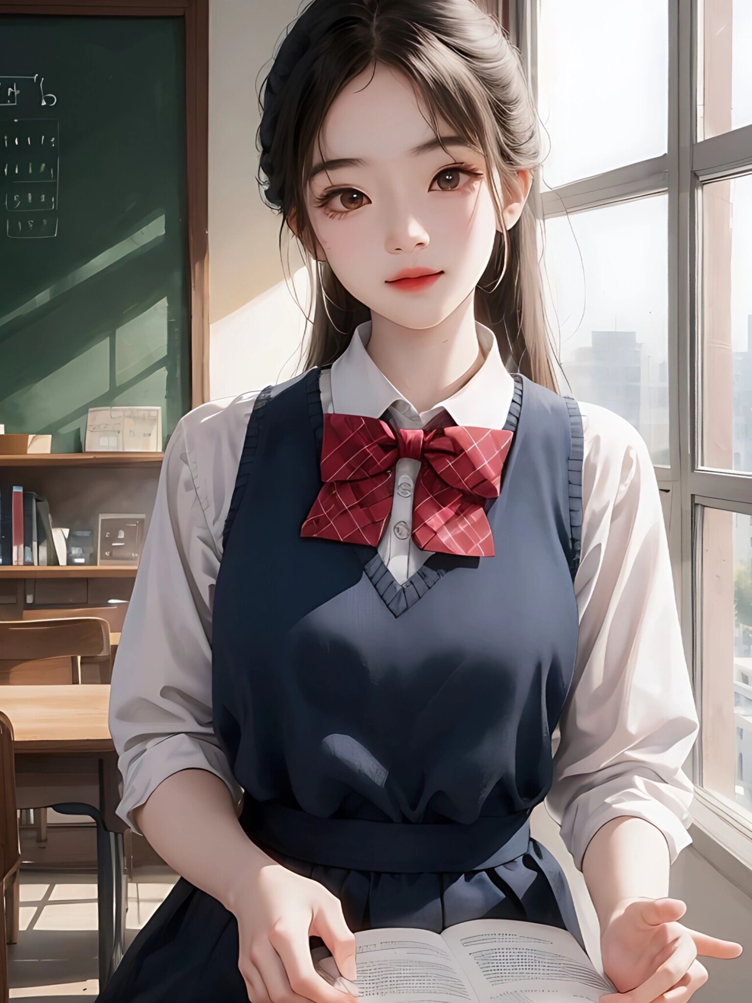 漫画女生头像93青春岁月-学生校园版