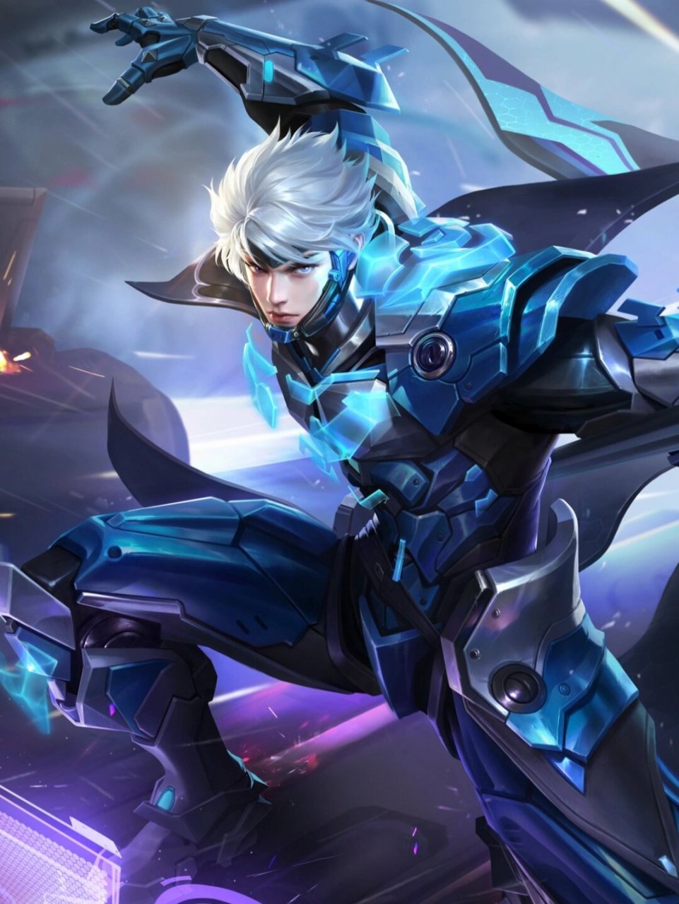 新版赵云未来纪元-高清无水印海报  王者创作者成长计划