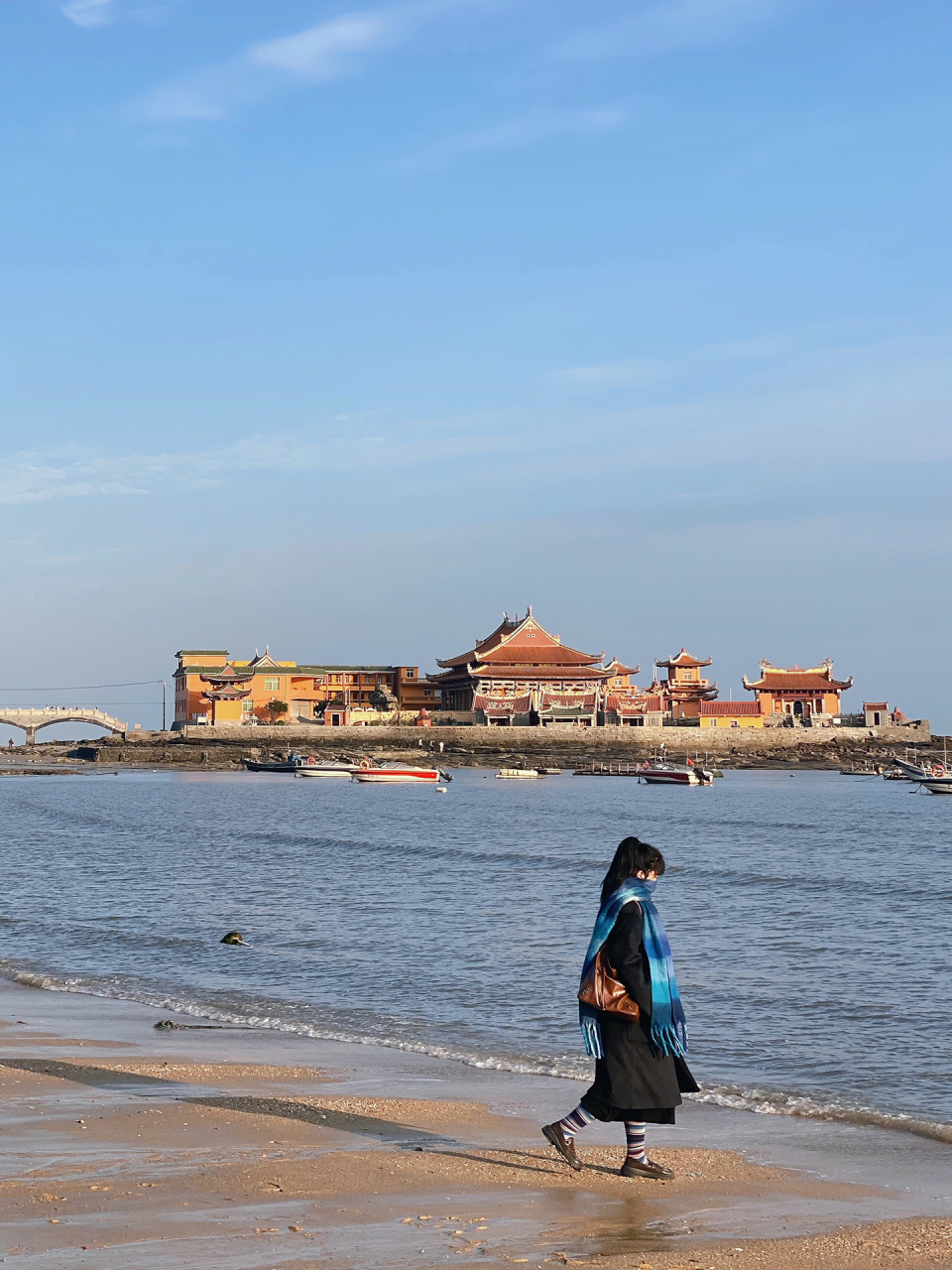 洛伽寺 | 一座浮岛上的海上寺庙75 99泉州石狮市永宁镇黄金海岸