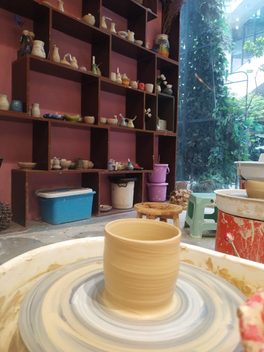 长沙探店/陶艺油画手工diy体验馆无广推荐 长沙雨花区德思勤广场胡桃