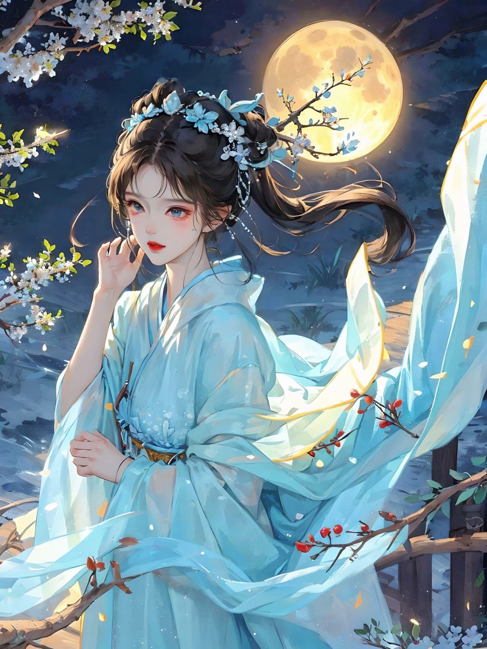 古风美女 | 蓝色妖姬