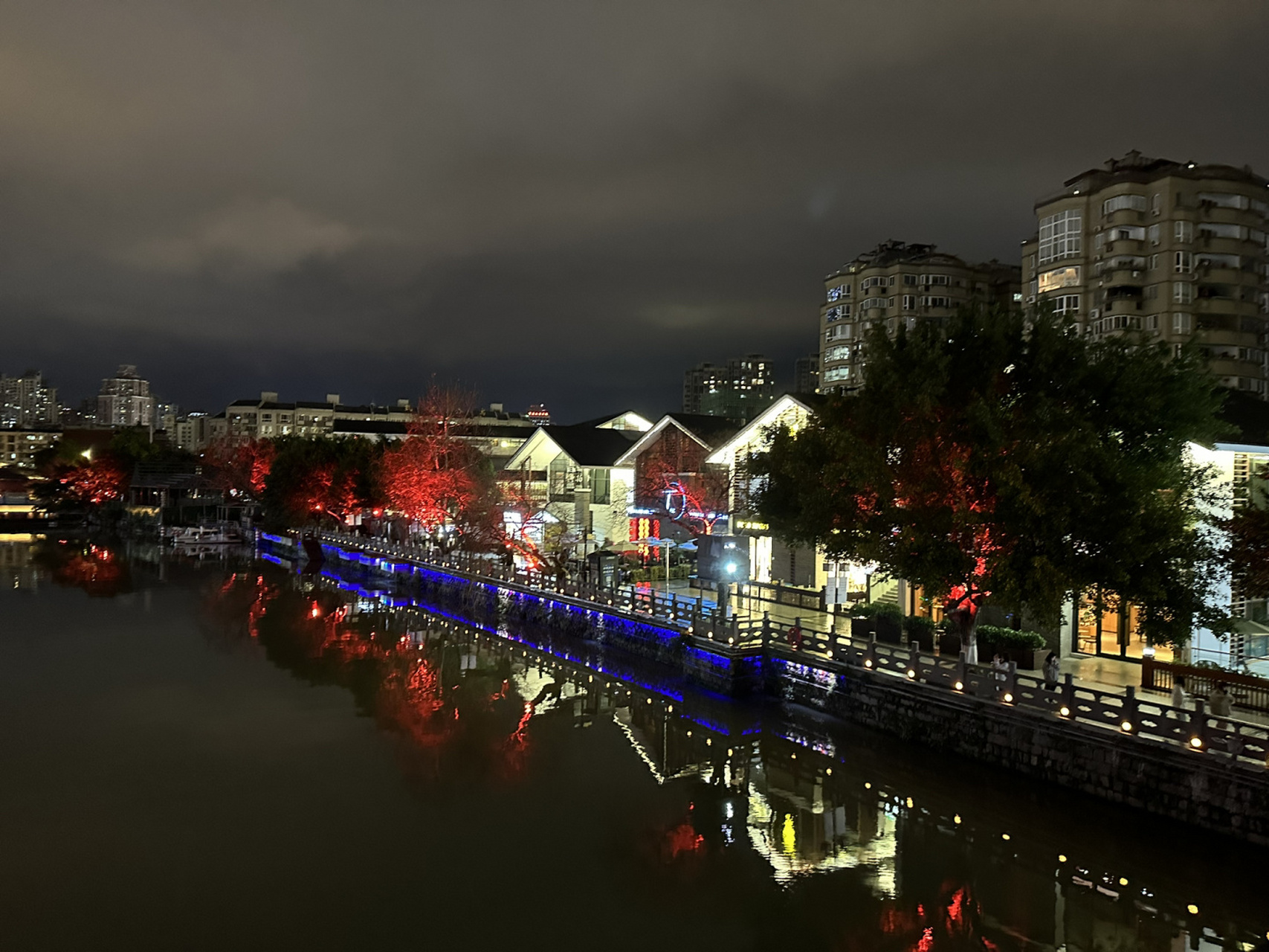 温州印象南塘夜景图片