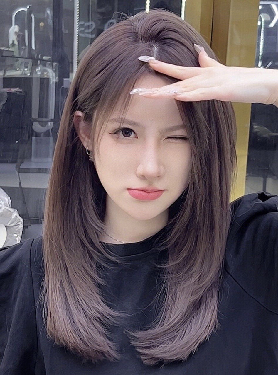 最97流行锁骨发型姐妹们可种草         	 圆脸方脸女生一定要尝试