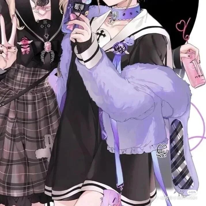 霸气可爱闺蜜二人组合头像@神秘青年的世界的动态