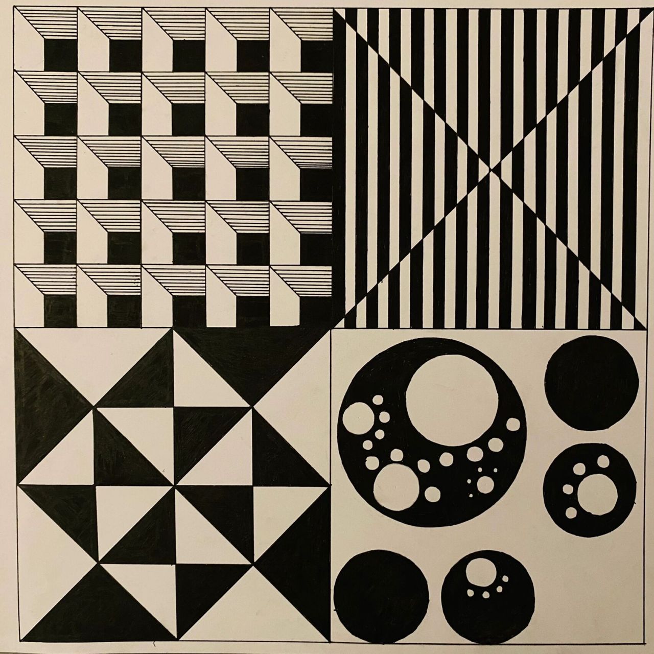 平面构成作业 (点,线,面,综合) 当代大学生熬夜日常 你现在在干嘛?