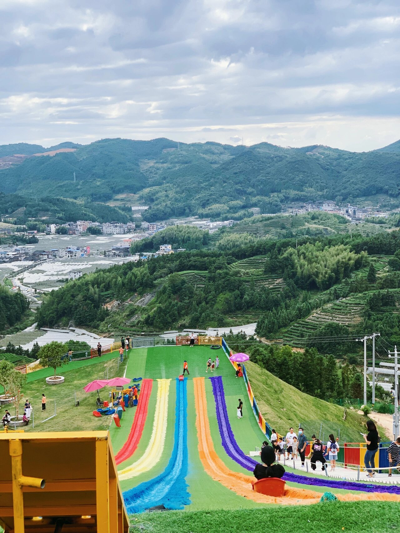 福安松罗岭头天池草场图片