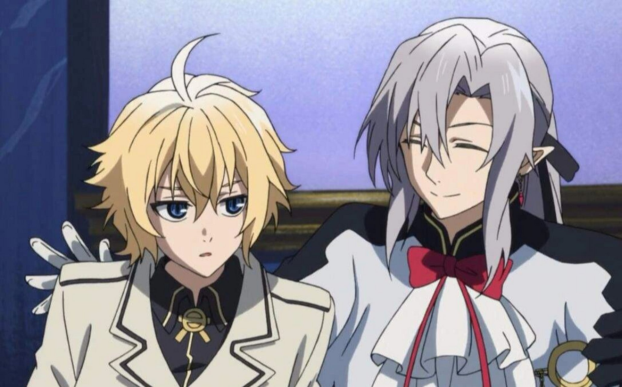 费娘这是有多喜欢米迦 #终结的炽天使##费里德##米迦