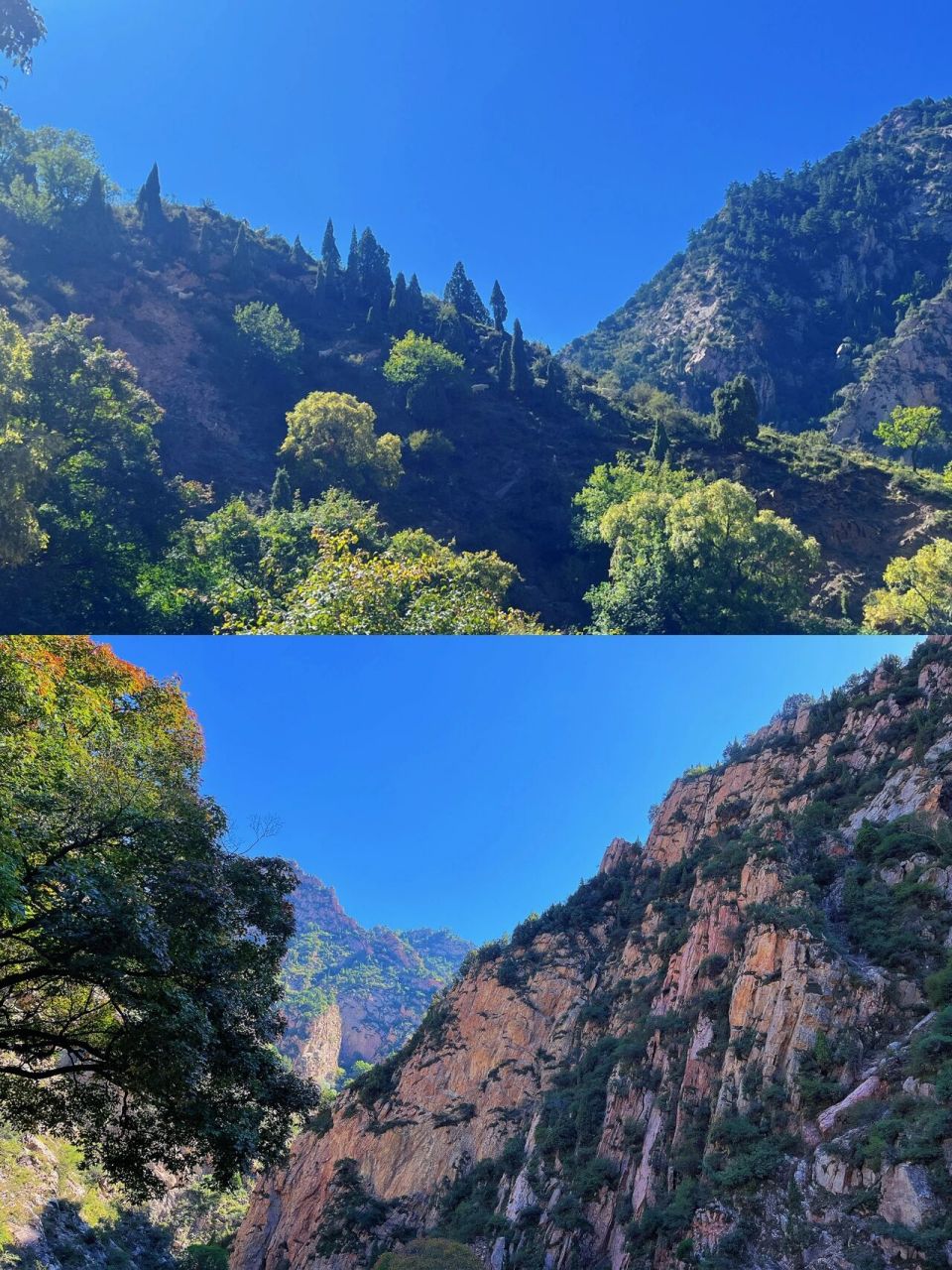 【包头】九峰山甘沟爬山虐腿体验 甘沟爬山线路是呼包鄂周边户外爱好