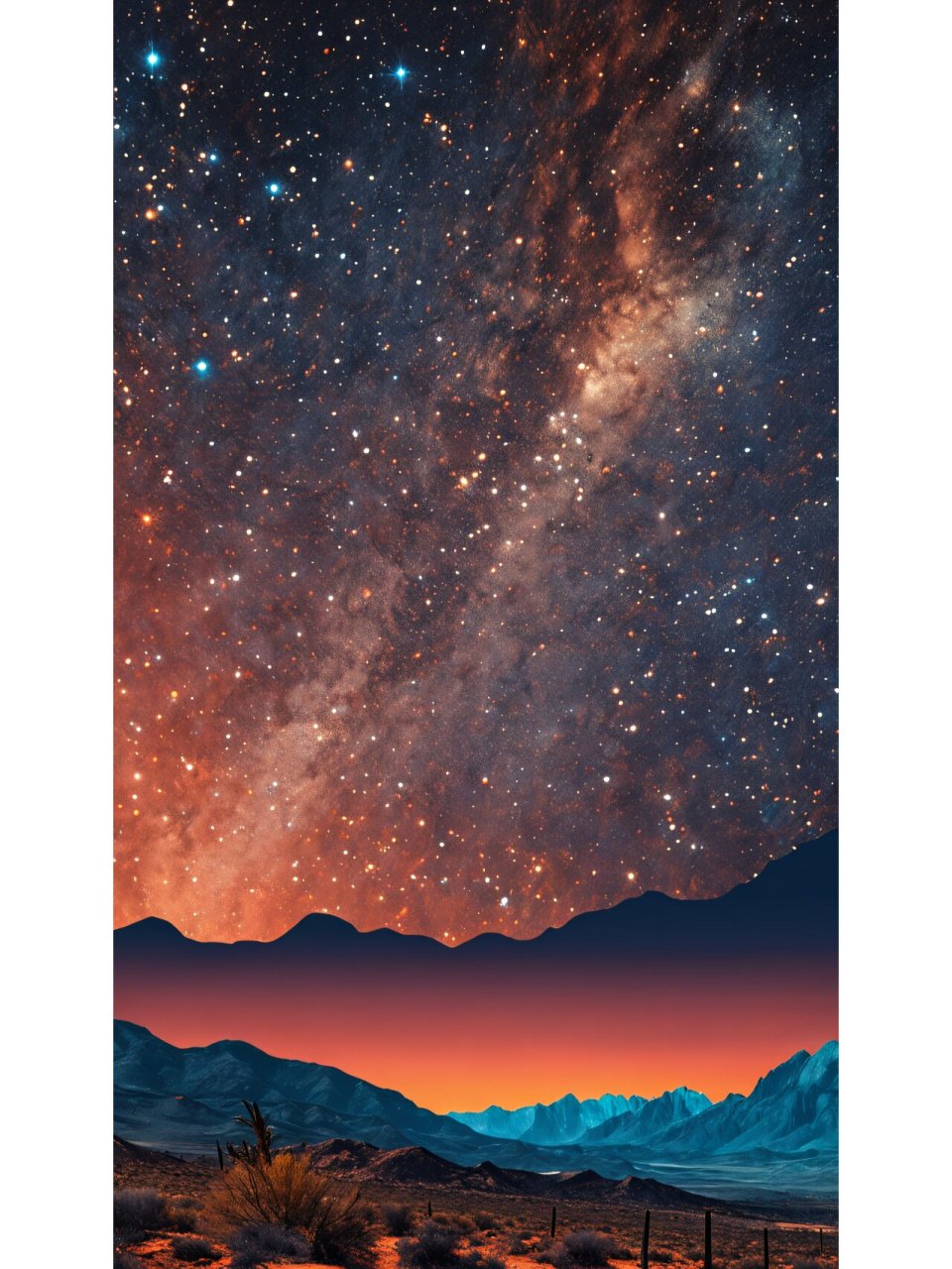 超美的夜晚星空高清风景手机壁纸 9895 你是否需要一剂特别治愈系