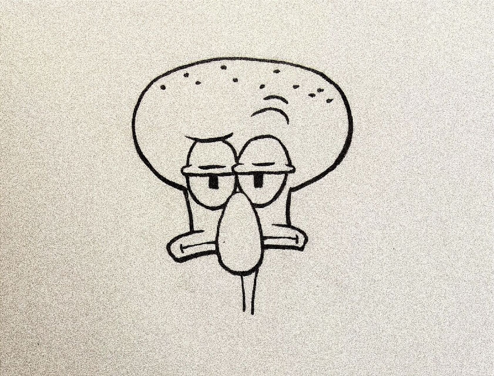 章鱼哥简笔画99