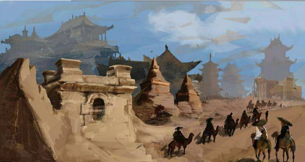 轮台～西域都护府 78轮台,维吾尔语"雕鹰"之意,地处新疆巴音郭楞