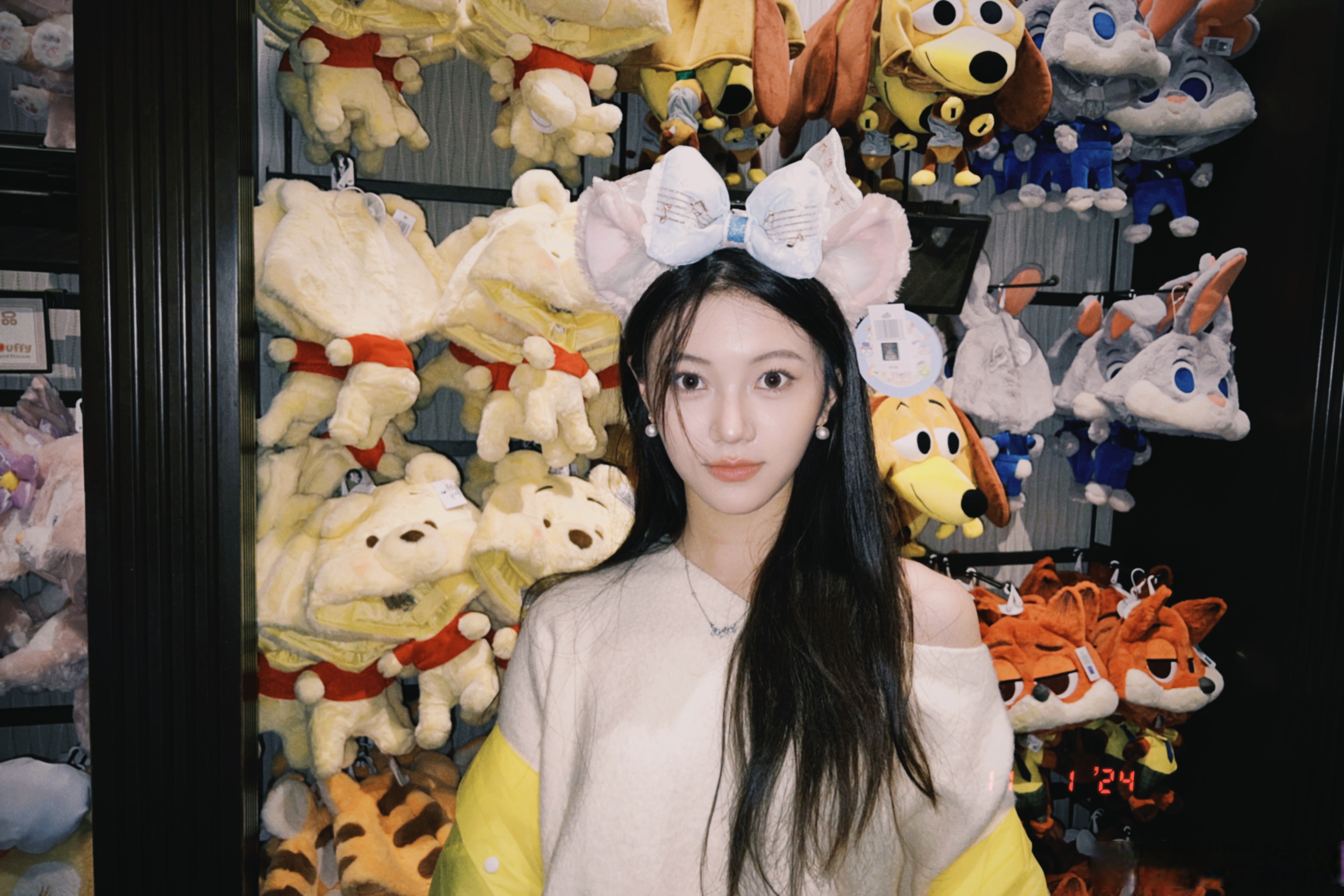 前两天 台风天勇闯迪士尼～ 出门前元气满满 装备齐全