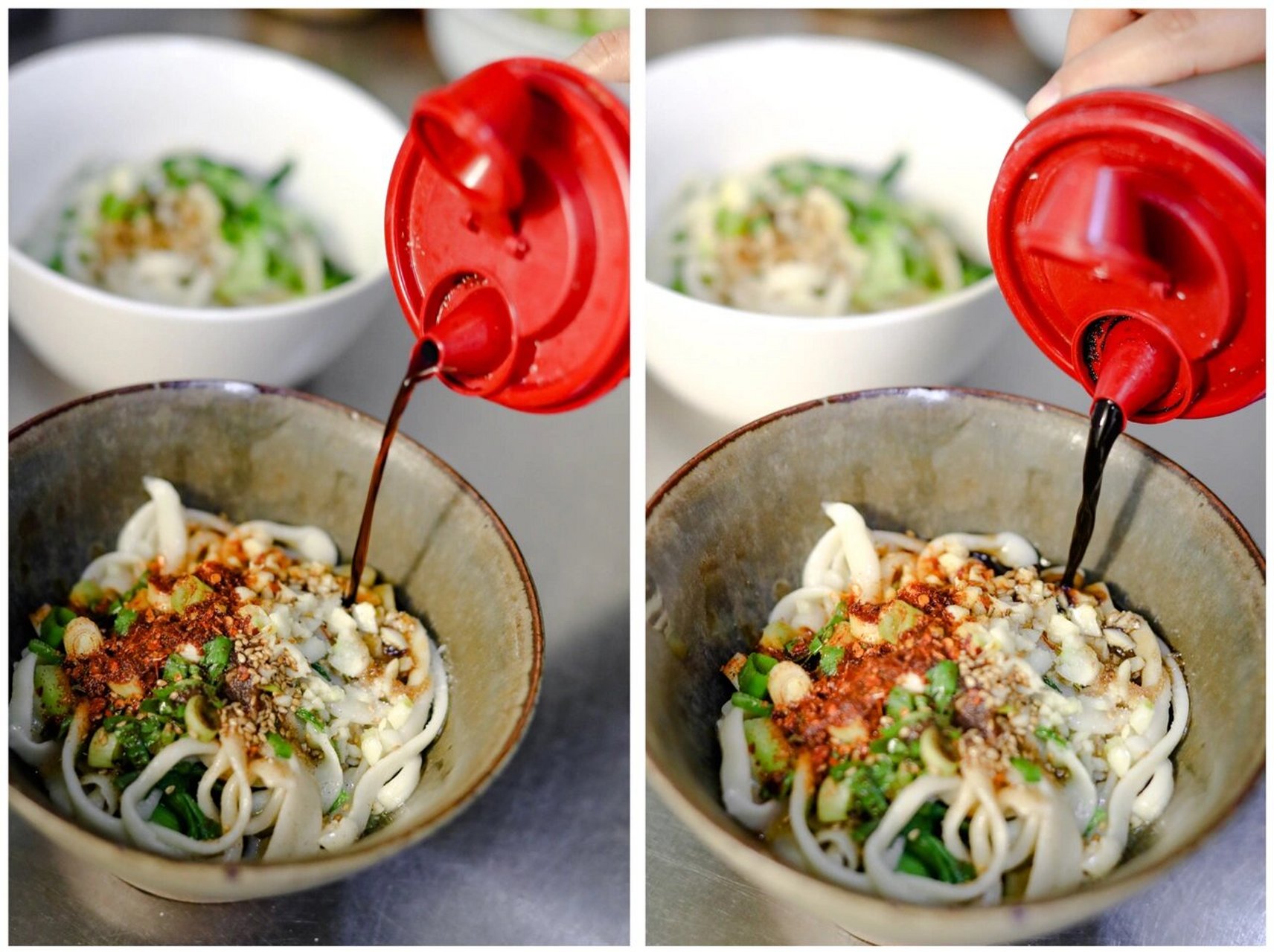 坚持做100种面不重样(17)油泼棍棍面 人们的舌尖记忆是顽固的,尝过再