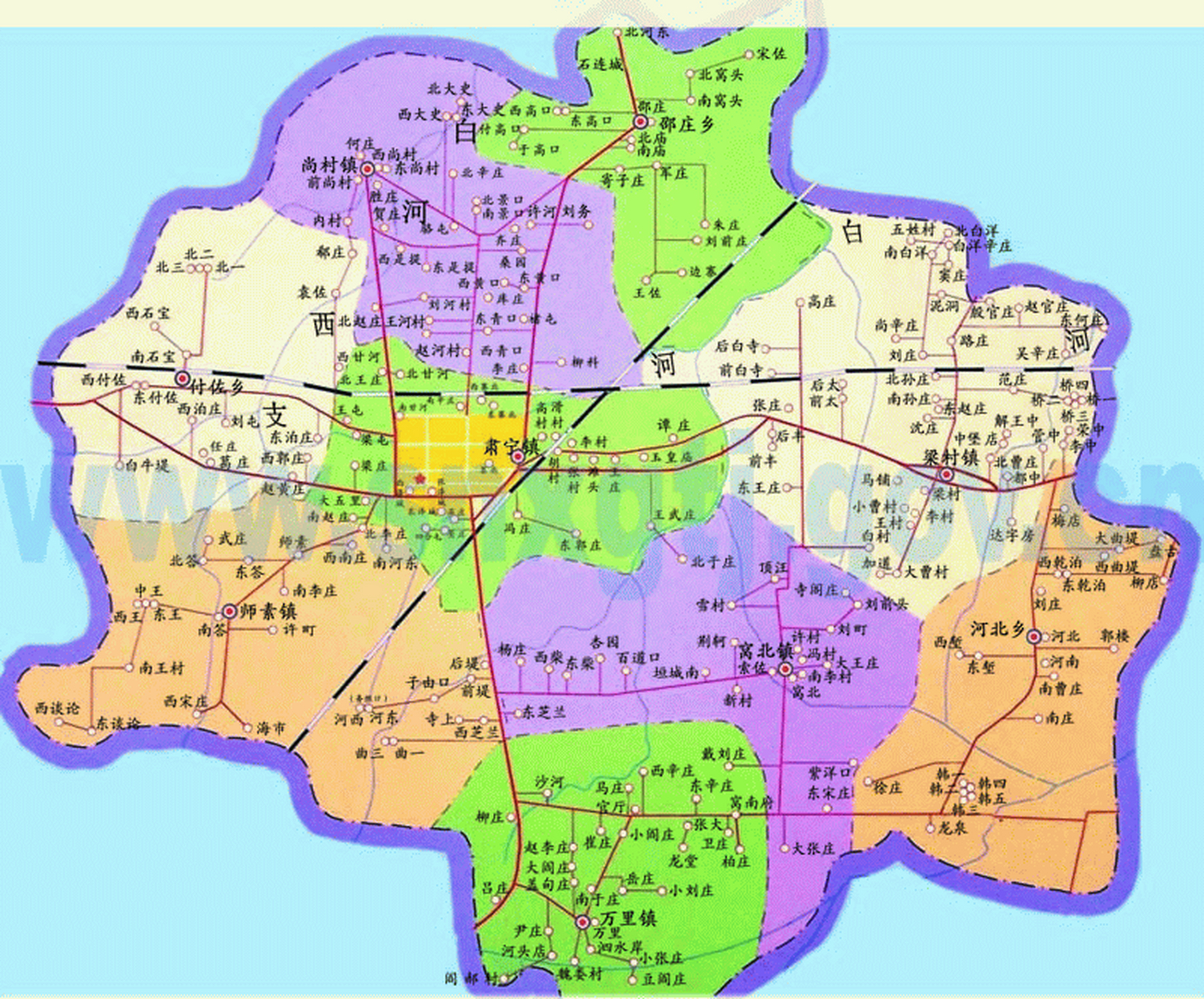 咸阳地图全图可放大图片