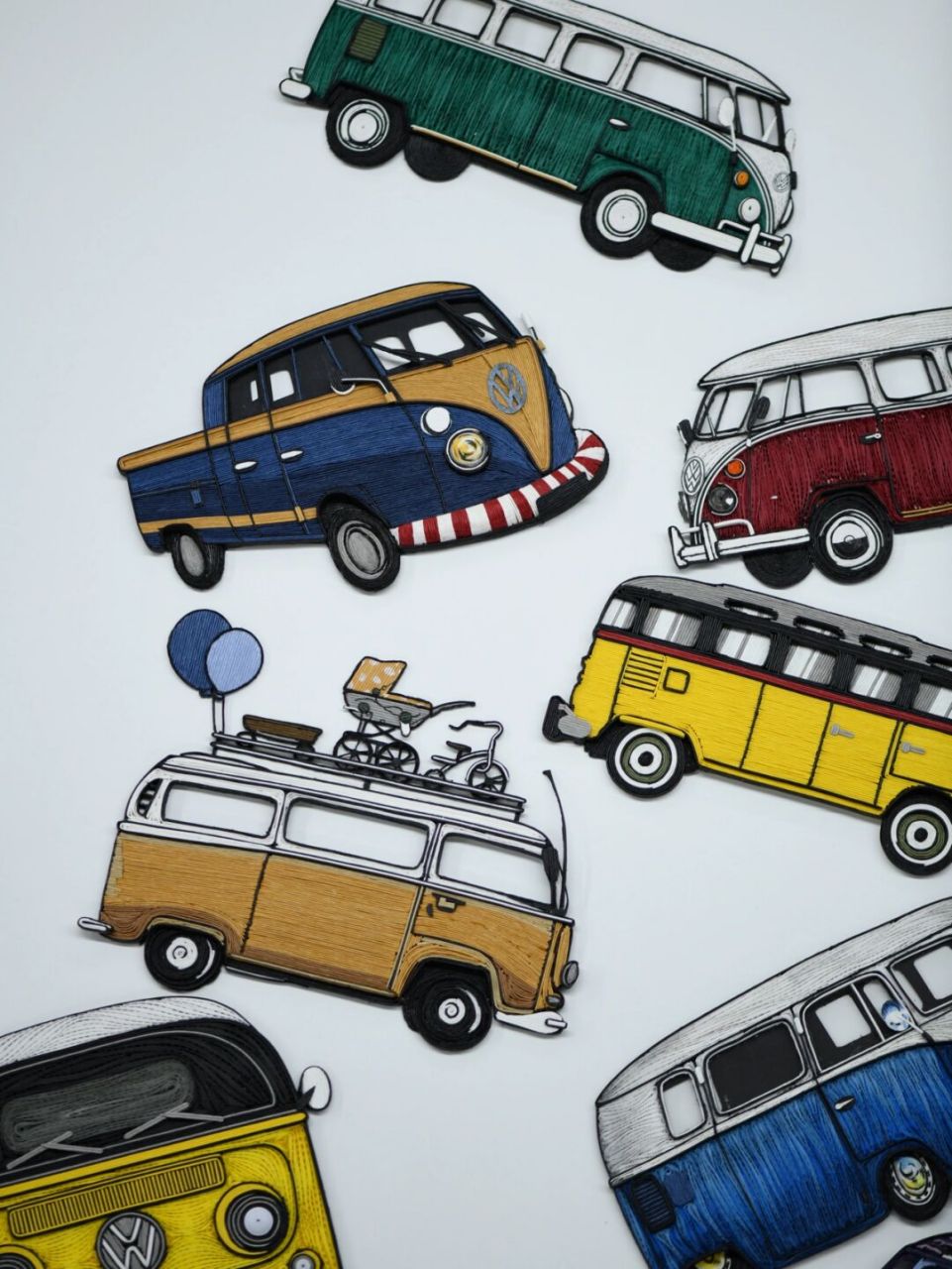 衍纸#小汽车 千变万幻 总有你的最爱 	 93 #纸艺# #手工# #衍纸