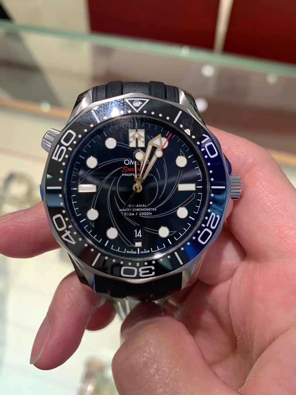 全新欧米茄007女王密使螺旋纹 全新欧米茄海马007女王密使螺旋纹现货!