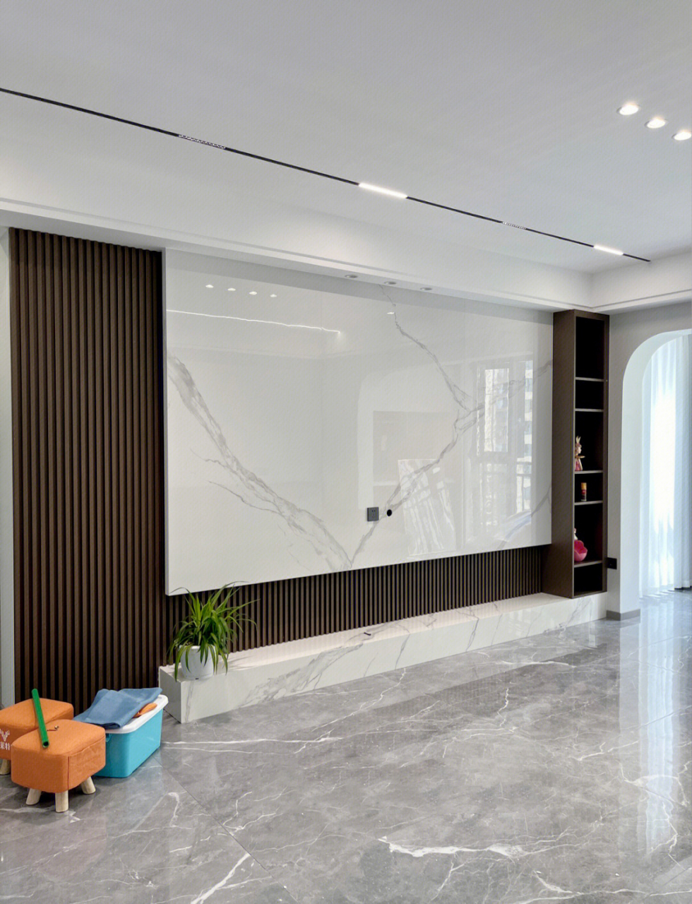 九款最流行的电视背景墙 极简 轻奢  优雅为主 现代轻奢,设计删繁就简