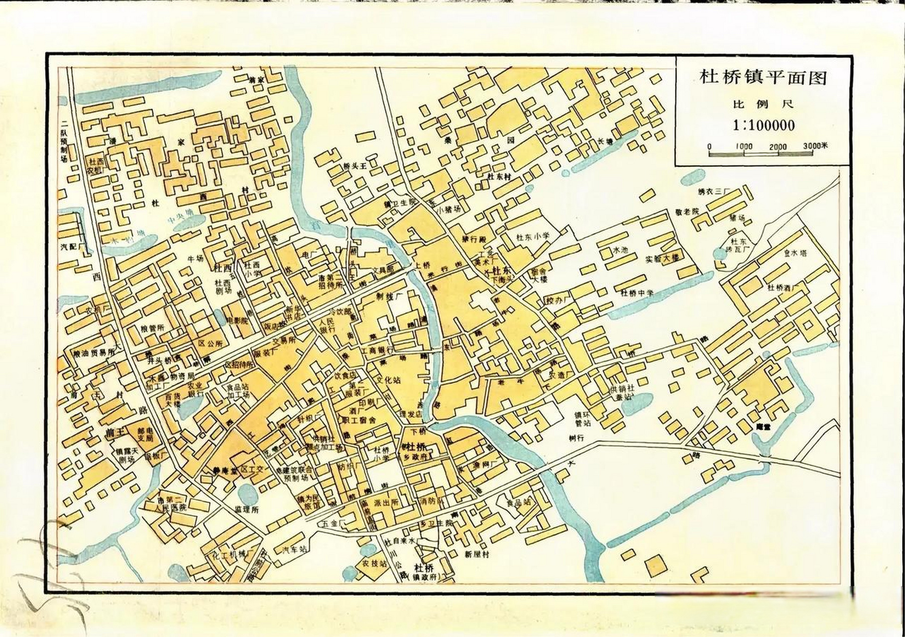 杜桥镇高清地图图片
