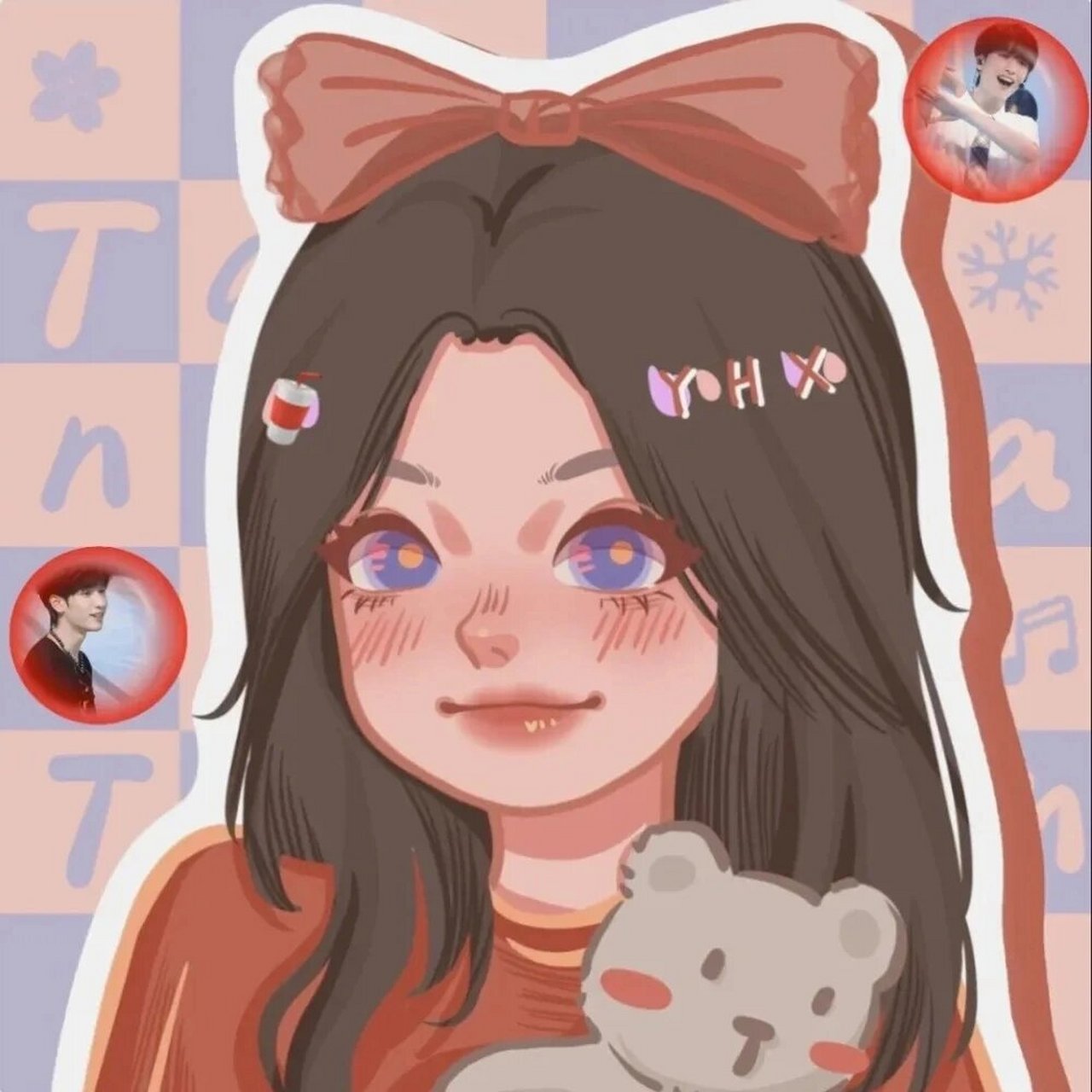 超好看的爆米花头像