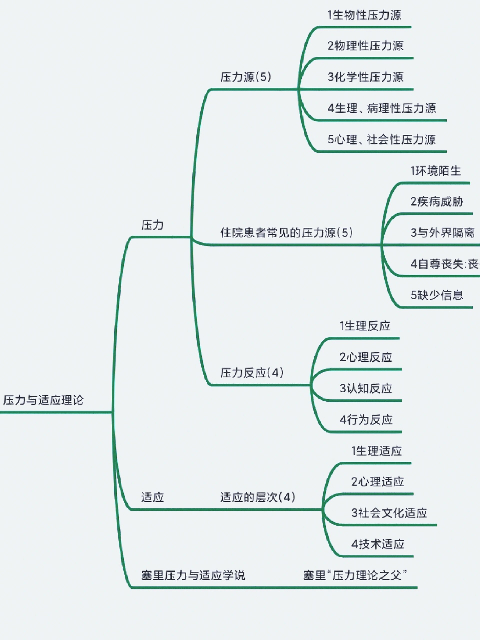 护理研究课程思维导图图片