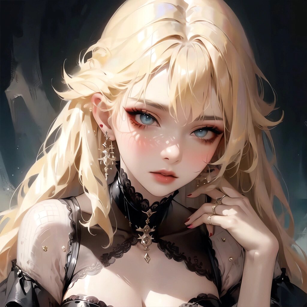 头像03|动漫女头·探索黑暗美学