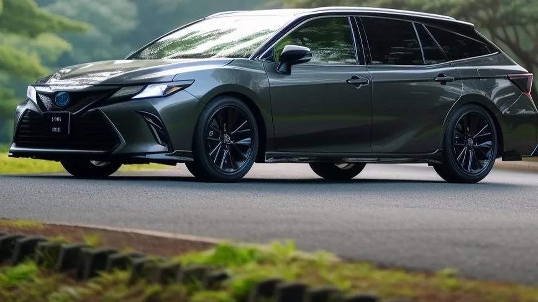 全新丰田凯美瑞旅行车预览图!这是把塞纳压扁了的凯美瑞吗?