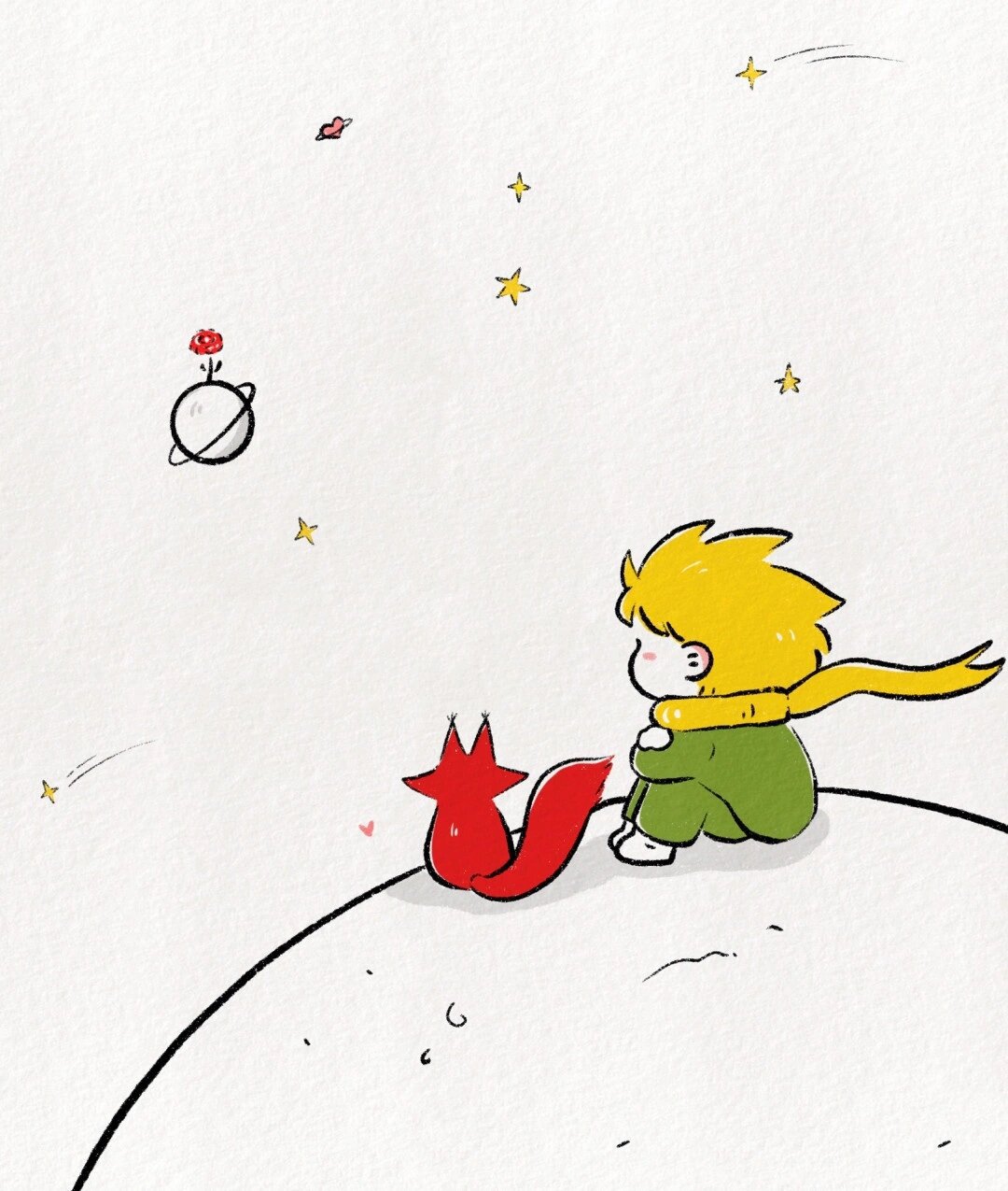 小王子情头78 图片转自这位博主