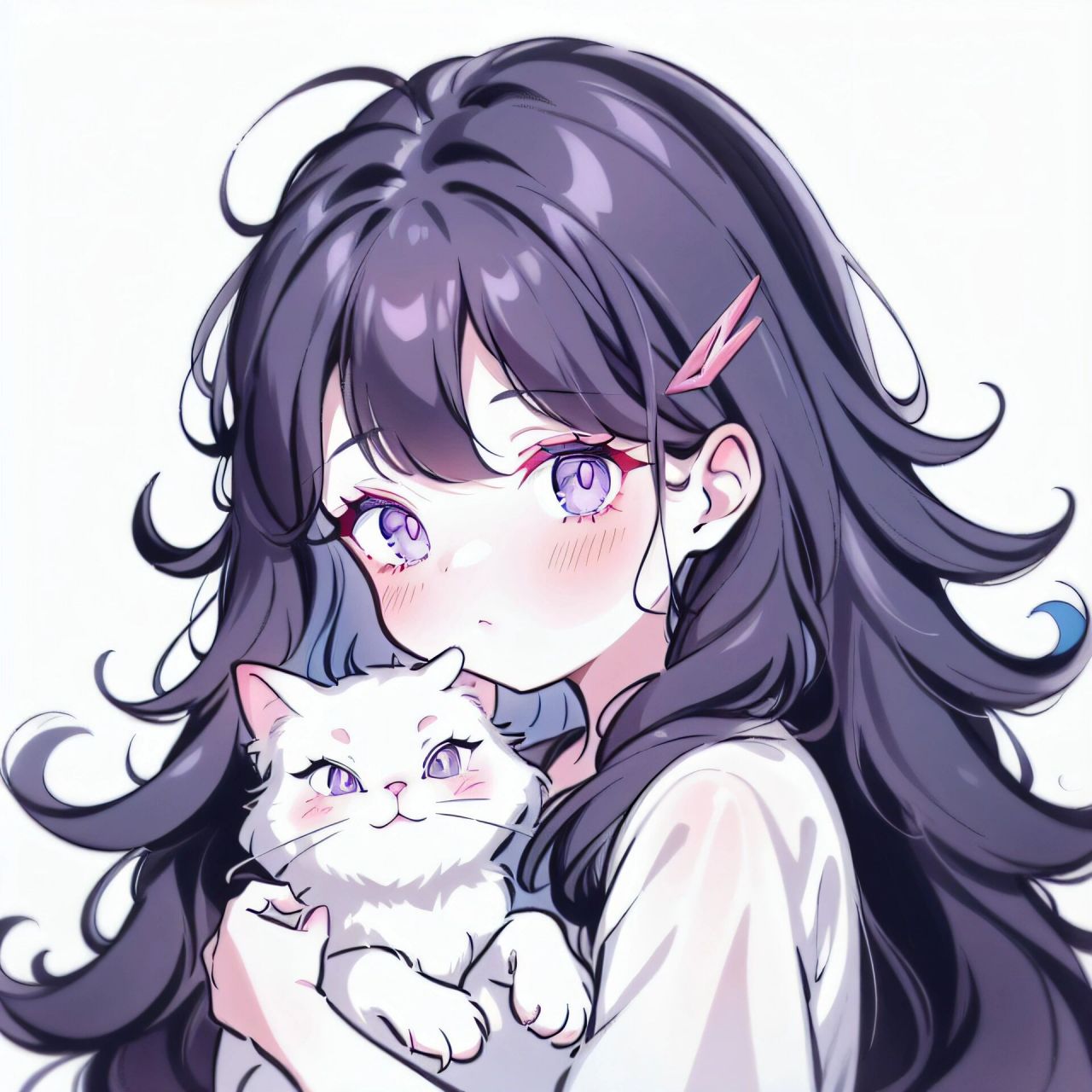 抱抱可爱的小猫|闺蜜头像|可爱