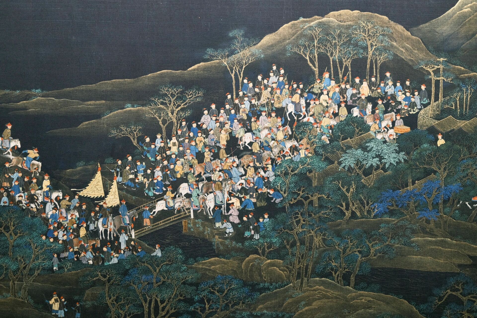 首次全貌展出的天博重宝:《万笏朝天图》 《万笏朝天图》是天博收藏的