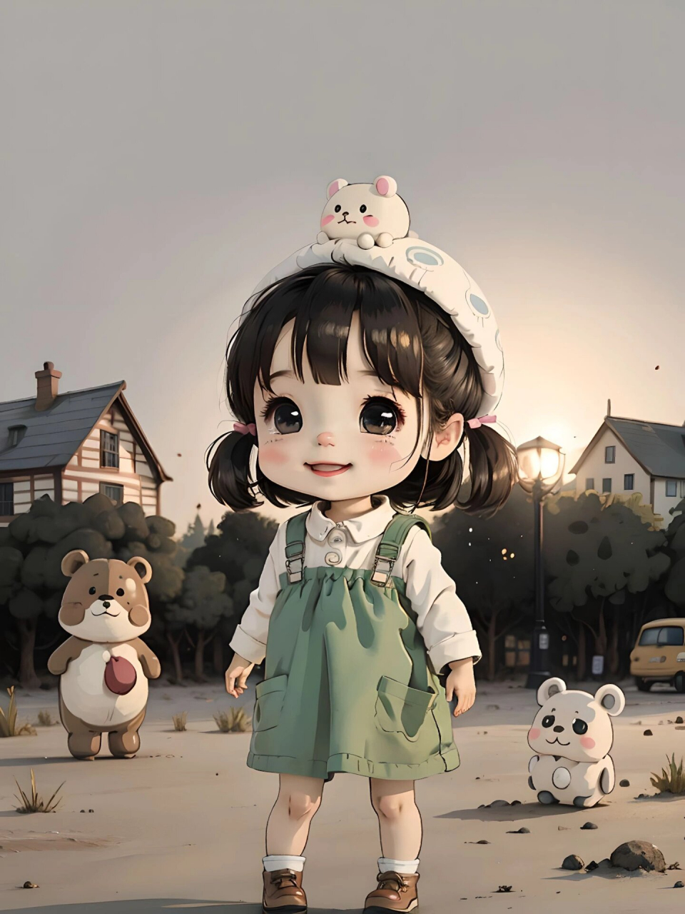 q版萌娃女头像～时尚