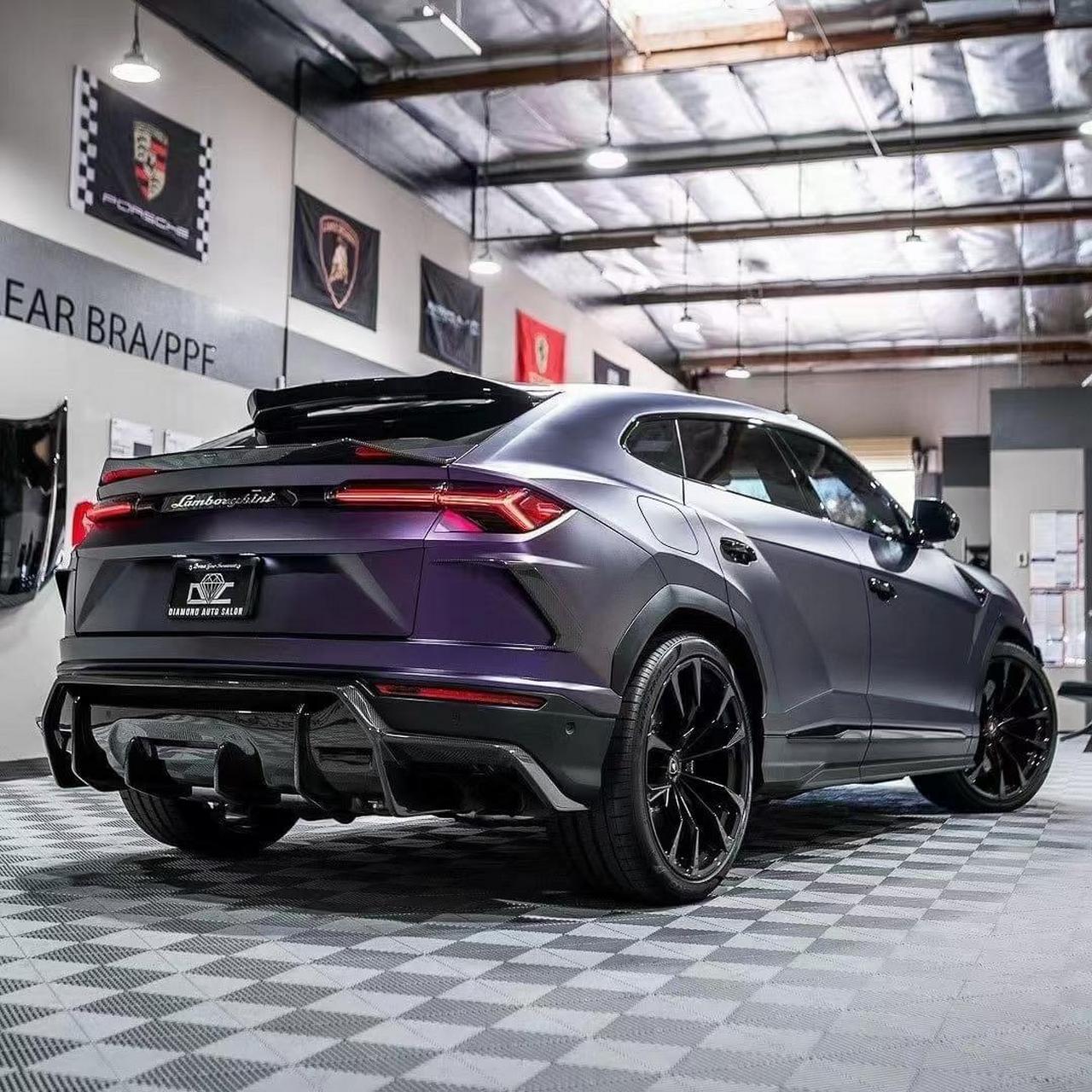 兰博基尼野牛urus改装vorsteiner干碳纤维宽体包围套件