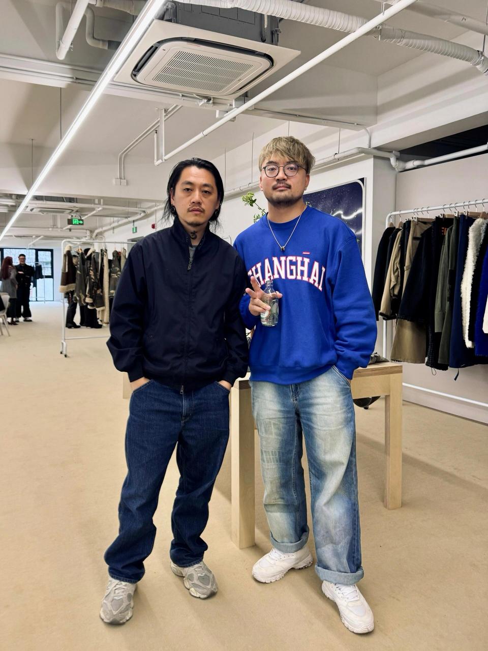 工作这么多年才见到上官喆老师 终于借着这次看showroom的机会相识了!